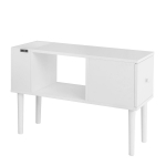 Valge konsoollaud 28x75x51 cm