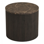 Pruun abilaud Rota 45x40 cm marmori v&auml;limusega