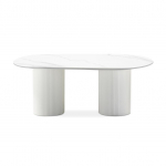 Kohvilaud MARBELLA 46.9x120x60 valge