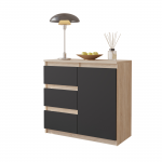 Elutoa kummut Mikel 80 cm Sonoma Tamm