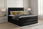 Voodi Cande 160x200 160x133 cm Tumepruun