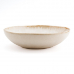 Pasta taldrik 22cm valge kuld 4tk