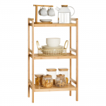 Bambusest riiul 45x31.5x79.5cm pruun