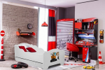 Voodi AMADIS DIGGER 140x70 cm Valge