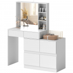 Tualettlaud 71 x 39 x 123 cm Valge