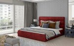 Voodi Karamell 160x93x223 cm Punane