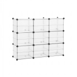 Jalatsikapp 9tk 123 x 31 x 93 cm valge