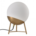 Chelsea laualamp klaasist ja messingist