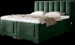Elektriline voodi Veros 140x200 158x130x217 cm Tumehall roheline