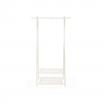 Esikunagi metallist kreemjas valge