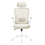 Kontoritool beež 64x64x115 cm ergonoomiline