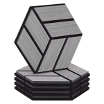 Akustilised paneel 5 tk 30x26 cm Hall