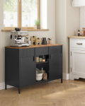 Konsoollaud ustega 40 x 110 x 76 cm pruun