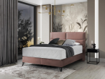 Voodi Safiro 160x200 178x130x215 cm Roosa