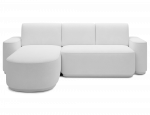 Nurgadiivan Aurumm 285x92x180 cm Valge