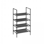 Jalatsiriiul 45 x 28 x 80 cm must