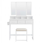 Tualettlaud peegliga 40x90x141 cm