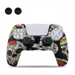 Protective Cover Skin for Playstation 5 Controller Dia de los Muertos