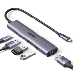 UGREEN Revodok USB-C hub, 5Gbps, 4K HDMI, PD 100W, 3x USB-A