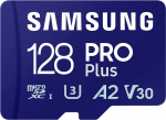 Samsung PRO Plus 128GB MicroSDXC Card + SD Adapter