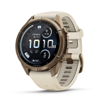 Garmin fēnix 9 Pro inReach 43 mm Autumn Gold Titanium / Cream / French Grey Silicone 010-04335-21