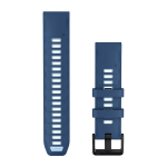 Garmin QuickFit 22 Watch Band Tidal Blue / Ice Blue Silicone 010-14507-00