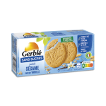 Gerbl&eacute; k&uuml;psised seesami- ja vanillimaitselised, suhkruvabad 132g