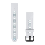 Garmin QuickFit 20 Watch Band Whitestone/Ice Blue Silicone 010-14506-00
