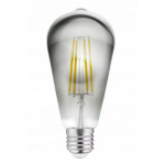 Dekoratiivne LED pirn FILAMENT, hall, ST64, E27, 6 W, 300 Lm, 1800K, 220-240V, 360&deg;, hall LD-ST64FP4-18 GTV