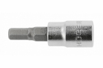 Muciņa ar HEX uzgali 7 mm, HOGERT, HT1S627, 1/4&Prime;, S2 tērauds, cietība 58-60 HRC