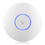 Juhtmevaba Wi Fi 6 p&auml;&auml;supunkt Dual Band 802.11ax 4 ruumilist voogu kuni ~3 Gb s katvus 140 m&sup2; 300+ seadet PoE GbE U6+ Valge Ubiquiti
