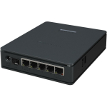 Mikrotik hAP ax S E62IUGS-2AXD5AXT traadita juurdep&auml;&auml;supunkt, 2.5G SFP port, 5x Gigabit Ethernet porti, 950 MHz, 512 MB RAM