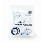 Gembird USB adapter A-USB3-AMCF-01 USB 3.0, 10 cm, must, kompaktne disain