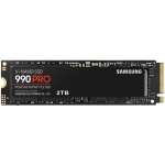 SSD|SAMSUNG|990 PRO|2TB|M.2|PCIE|NVMe|MLC|Write speed 6900 MBytes/sec|Read speed 7450 MBytes/sec|2.3mm|TBW 1200 TB|MTBF 1500000 hours|MZ-V9P2T0BW