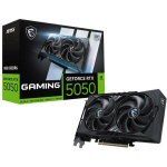 Msi Videokaart GEFORCE RTX 5050 8G GAMING OC 8 GB GDDR6, 2560 CUDA tuuma, 7680 x 4320, PCIe x16 5.0, 2 ventilaatorit
