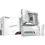 Gigabyte Emaplaat B850 A STEALTH ICE 1.0, DDR5 8200MT/s, 4*M.2, 5GbE LAN, Wi-Fi 7, 14+2+2 faasi VRM