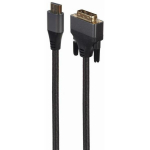 Gembird Video kaabel adapter CC-HDMI-DVI-4K-6, pikkus 1.8 m, HDMI Type A, DVI, eraldusv&otilde;ime 3840 x 2160, kuldne pistikud