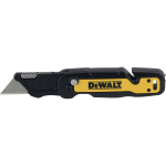 Dewalt kokkuklapitav fikseeritud tera nuga DWHT10992-0, must/kollane, metallist k&auml;epide, tera hoidmine k&auml;epidemes, 5 tera