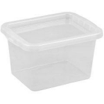 Nhg Ladustamiskarp 3229413, 328mm, 250mm, 190mm, l&auml;bipaistev, plastmass, taaskasutatav