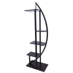 Besk lillealus 9134368, 50x30x150cm, metall/puit
