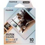 Fujifilm Instax Square Sunset Instant Film, 10 Sheets