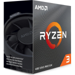 Amd Protsessor Ryzen 3 4100 100-100000510BOX, 3.80 GHz, AM4, 4 MB, 4 tuuma, 8 niiti, 65W TDP