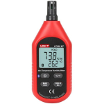 Uni-T UT333BT Mini temperatuuri ja niiskuse m&otilde;&otilde;tur, -10&deg;C kuni 60&deg;C, 0-100%RH, Bluetooth, MAX/MIN funktsioonid