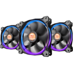 Thermaltake Ventilaator CL-F042-PL12SW-B, 3x120mm, 1500 RPM, 40.6 cfm, RGB, 26.4 dB, 161.1 g