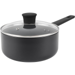 Russell Hobbs Kastrul RH028412EU7, 20cm, 1l, must, alumiinium, mitte kleepuv, kaanega, Shield, sobib k&otilde;ikidele pliitidele