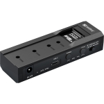 Sandberg USB 3.2 kloonija ja dokk 136-49, 10 Gbit/s, 2x, M.2, NVMe, SATA, USB 3.2 Gen 2, must