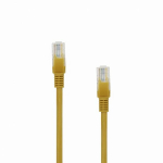 Sbox UTP kaabel UTP-10Y, 10m, 26AWG, 5e, RJ45, RJ45, kullatud pistikud, kollane v&auml;rv