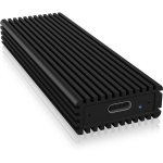 Raidsonic V&auml;line salvestuskorpus IB-1816M-C31, M.2, USB 3.1 (Gen 2), must, 1 x 2280 mm, alumiinium