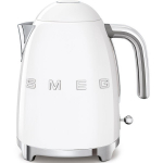 Smeg KL03WHEU elektriline veekeetja, 1.7L, 3000W, 220-240V, 50-60Hz, valge, roostevaba teras, juhtmeta, 360&deg; p&ouml;&ouml;rlev alus