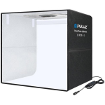 Puluz PU5051EU varjuta telk, 50cm, 200 LED, 25lm, CRI&ge;90, 3200-6500K, 10 taset, 1,8-30W, DC 15V